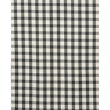 Schumacher Galt Wool Check Charcoal Fabric