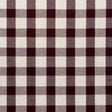Schumacher Galt Wool Check Plum Fabric