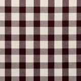 Schumacher Galt Wool Check Plum Fabric