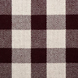 Schumacher Galt Wool Check Plum Fabric