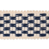 Schumacher Indigo Crawford Check Tape Medium