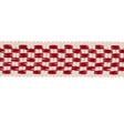 Schumacher Cornwallis Red Crawford Check Tape Medium