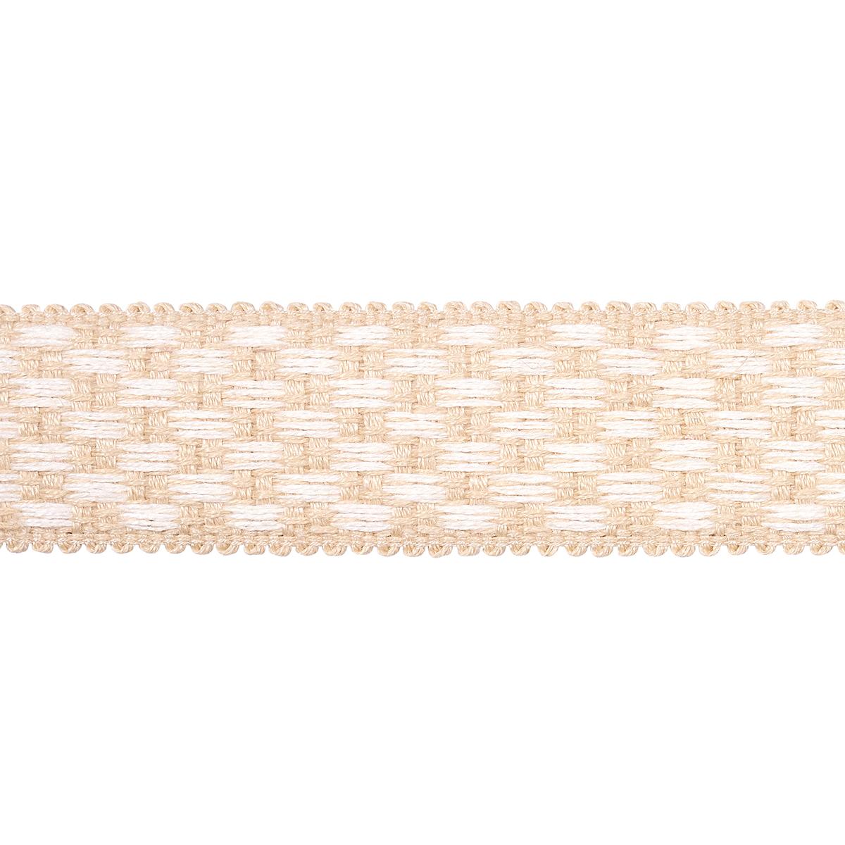 Schumacher Coffee Crawford Check Tape Medium