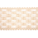 Schumacher Crawford Check Tape Medium Coffee Trim