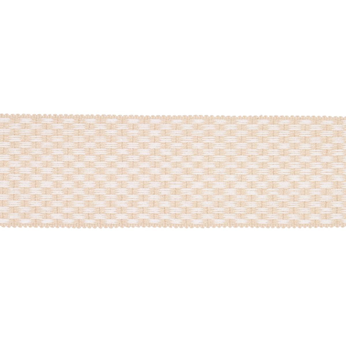 Schumacher Coffee Crawford Check Tape Wide