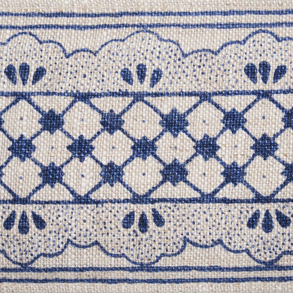 Schumacher Washington Blue Davison Scalloped Tape