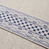 Schumacher Washington Blue Davison Scalloped Tape