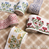 Schumacher Washington Blue Davison Scalloped Tape