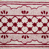 Schumacher Crimson Davison Scalloped Tape