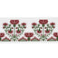 Schumacher Claret Custis Embroidered Tape