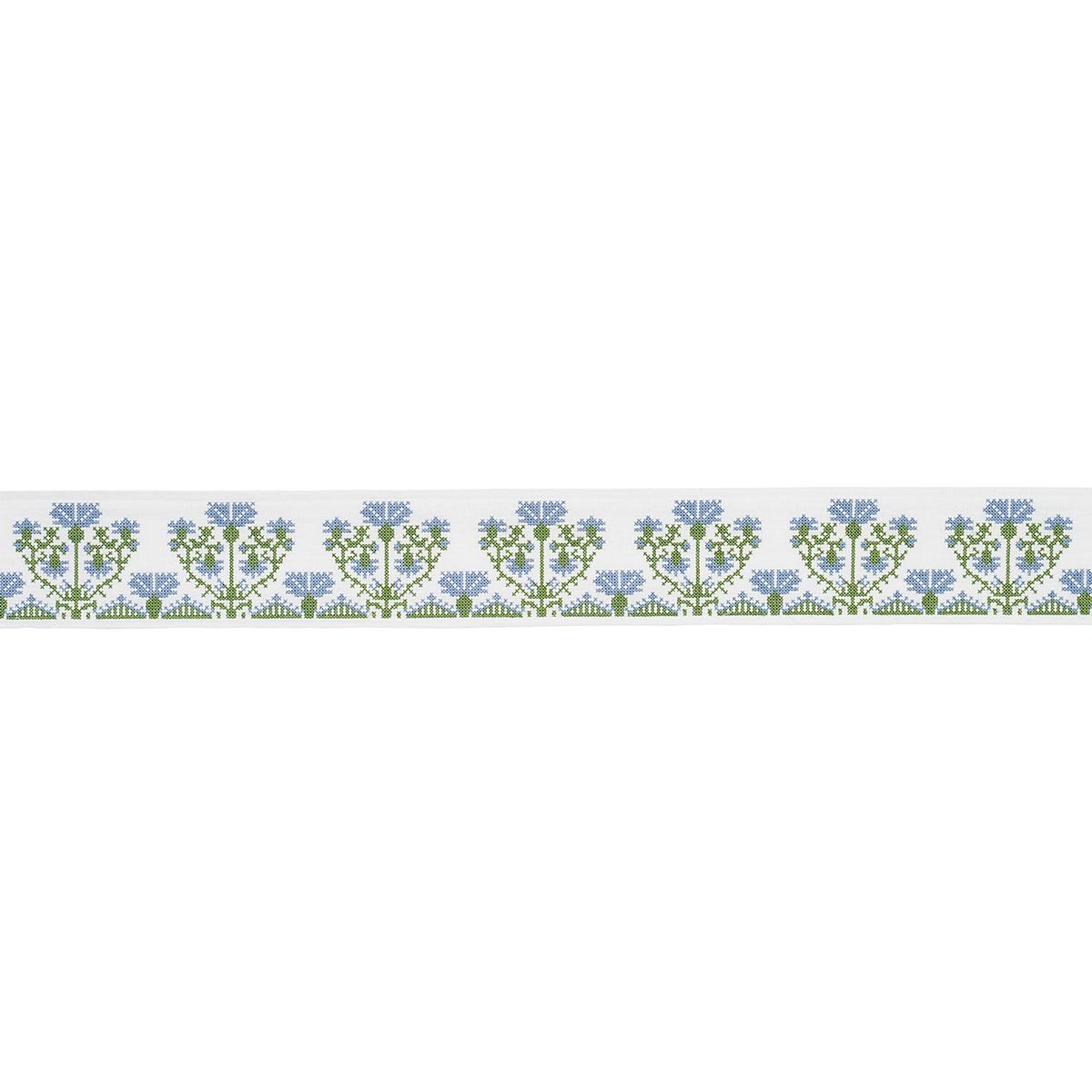 Schumacher Chesapeake Custis Embroidered Tape