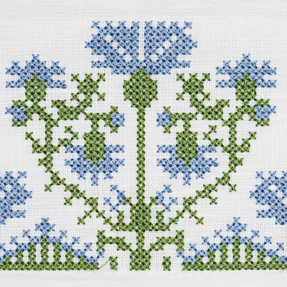 Schumacher Chesapeake Custis Embroidered Tape