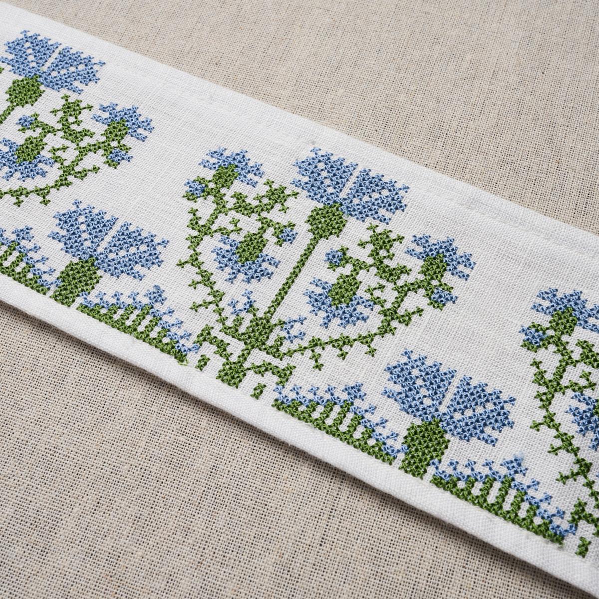 Schumacher Chesapeake Custis Embroidered Tape