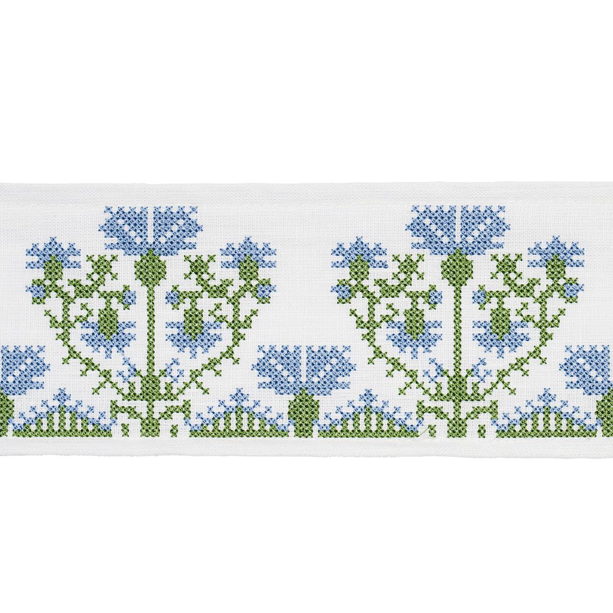 Schumacher Chesapeake Custis Embroidered Tape
