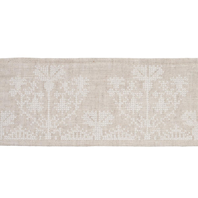 Schumacher Shell Custis Embroidered Tape