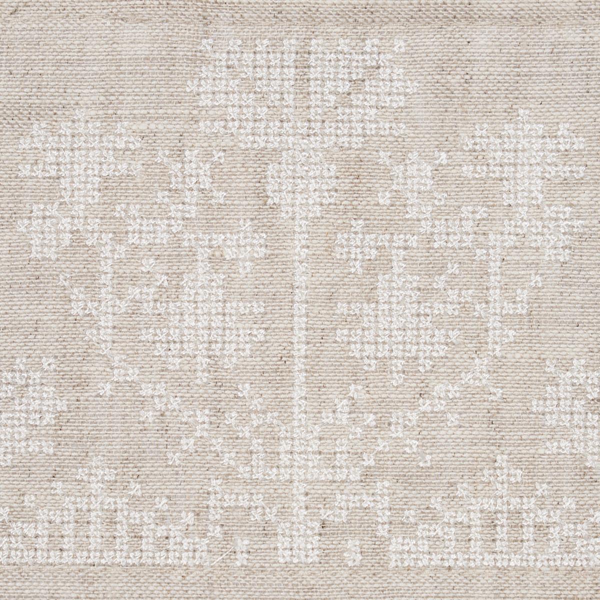 Schumacher Shell Custis Embroidered Tape