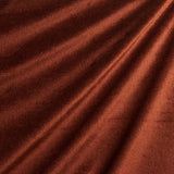Schumacher Sumptuous Silk Wool Velvet Mahogany Fabric
