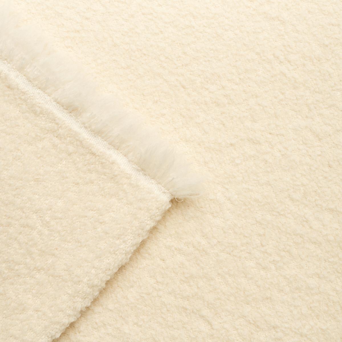 Schumacher Oskar Alpaca Wool Boucl Ivory Fabric