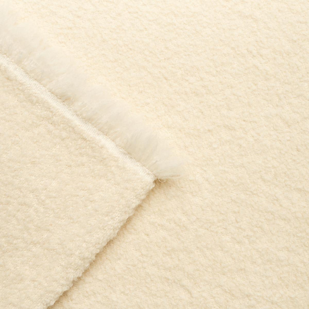 Schumacher Oskar Alpaca Wool Boucl Ivory Fabric