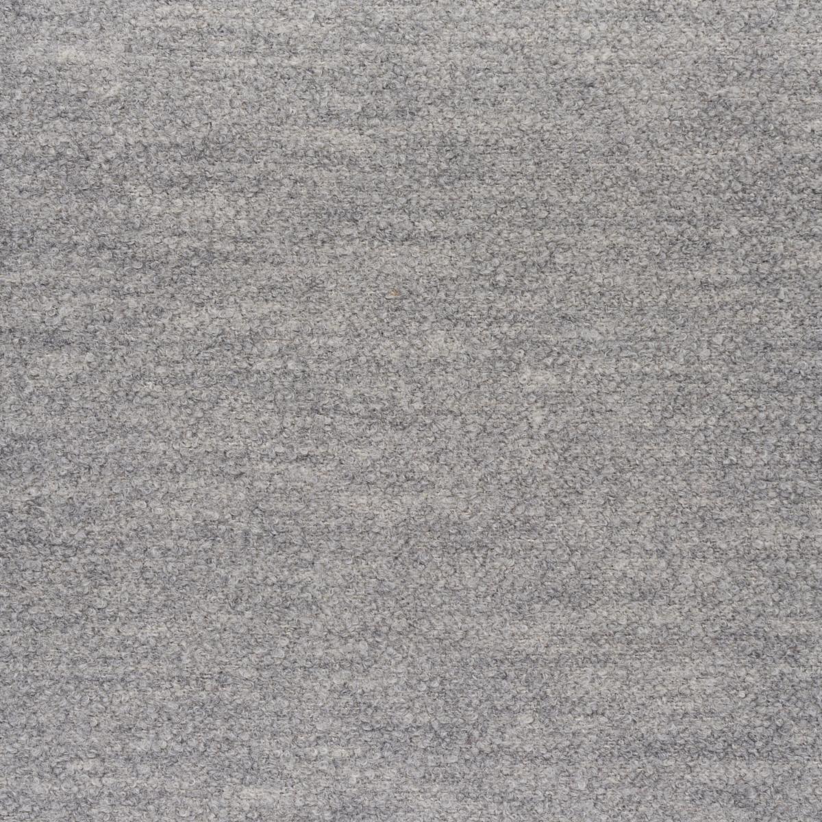 Schumacher Oskar Alpaca Wool Boucl Grey Fabric