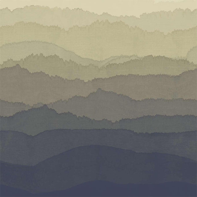 Zoffany Wray Tigers Eye/Ink Wallpaper