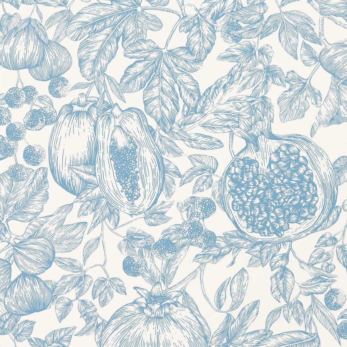 Harlequin Melograno Celestial/Fig Blossom Wallpaper