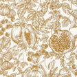 Harlequin Melograno Gold/Awakening Wallpaper