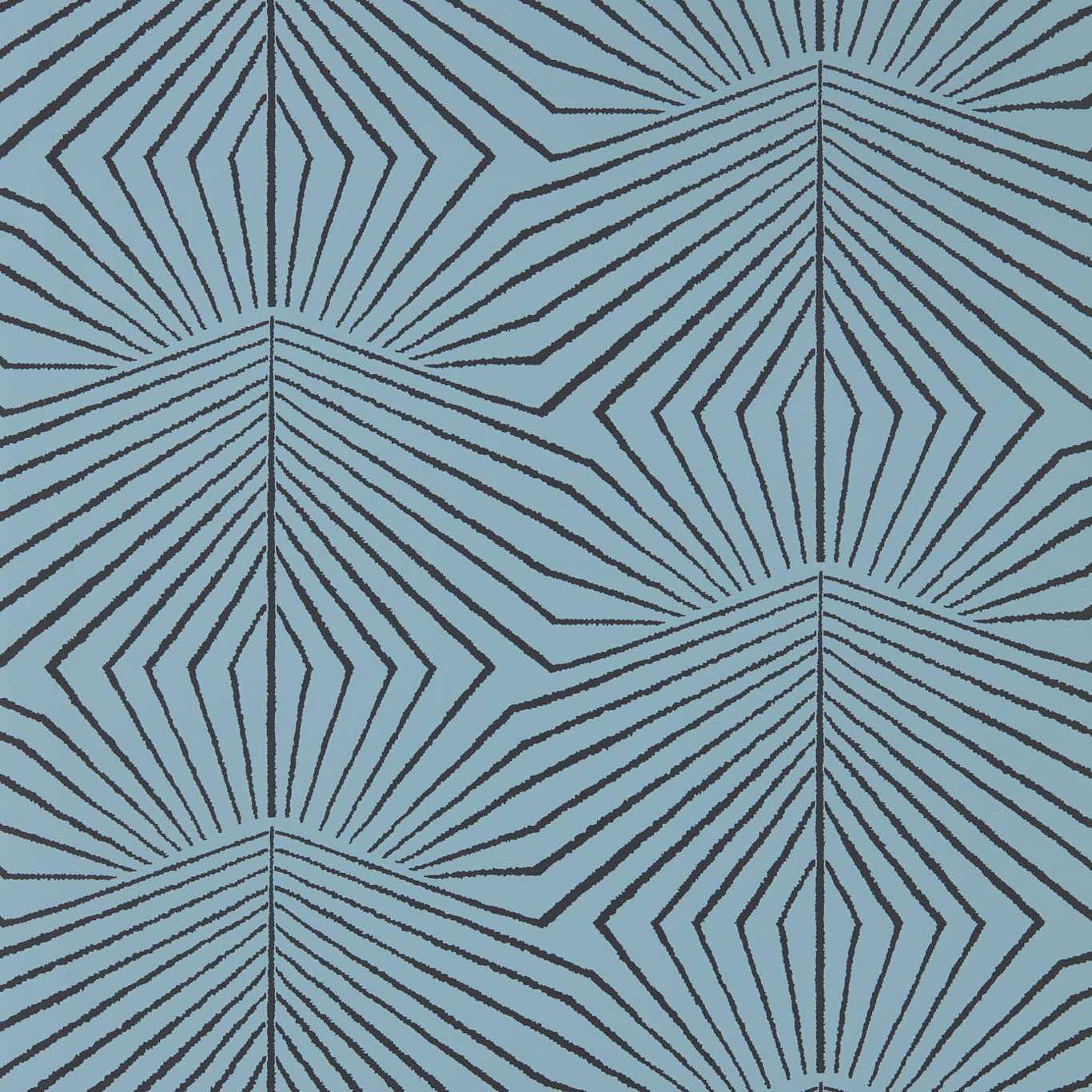 Harlequin Dawning Copenhagen Blue/Ritual Wallpaper