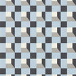 Harlequin Blocks Cornflower/Black Earth/Sketched Wallpaper