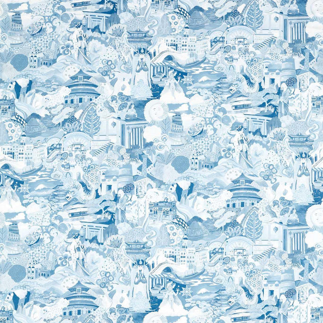 Harlequin Journey of Discovery Wild Water/Exhale Fabric