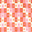Harlequin Shiruku Paprika/Fuschia/Fig Blossom Fabric
