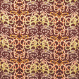 Harlequin Serpenti Velvet Brazilian Rosewood/Grounded/Amber Light Fabric