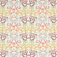 Harlequin Serpenti Bleached Coral/Paprika/Positano/Azul Fabric