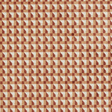 Harlequin Blocks Paprika/Bark/Bleached Coral Fabric