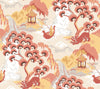York Old Peking Peel And Stick Pink Lemonade Wallpaper