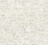 York White Pearl Capiz Offering White Pearl Wallpaper