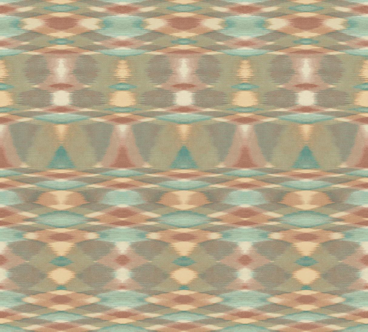 Missoni Sunrise Flame Brown Wallpaper