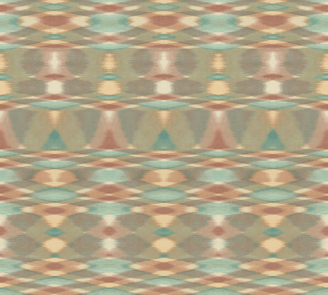 Missoni Sunrise Flame Brown Wallpaper