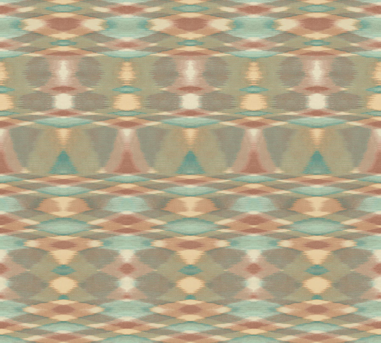 Missoni Sunrise Flame Brown Wallpaper