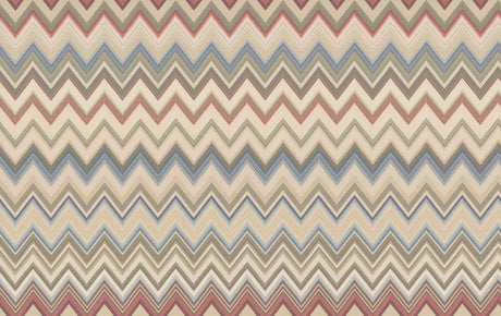 Missoni Happy Zig Zag Orange Wallpaper