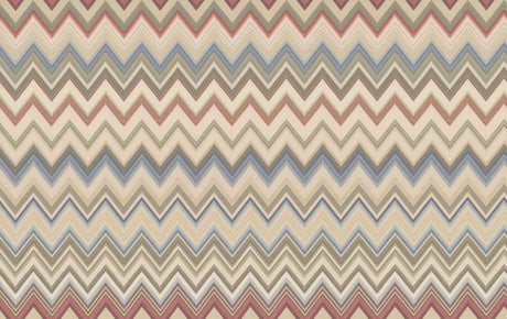 Missoni Happy Zig Zag Orange Wallpaper
