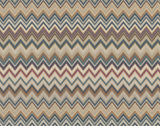 Missoni Happy Zig Zag Green/Brown Wallpaper