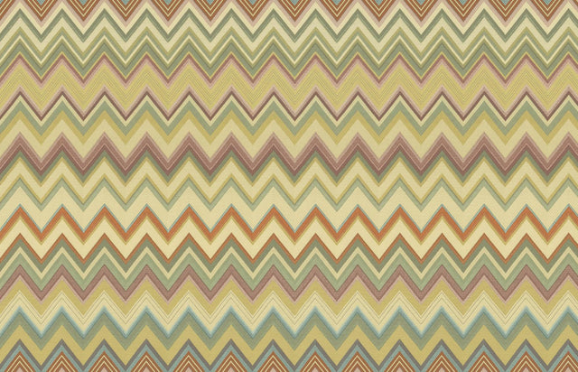 Missoni Happy Zig Zag Gold Wallpaper