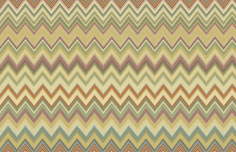 Missoni Happy Zig Zag Gold Wallpaper