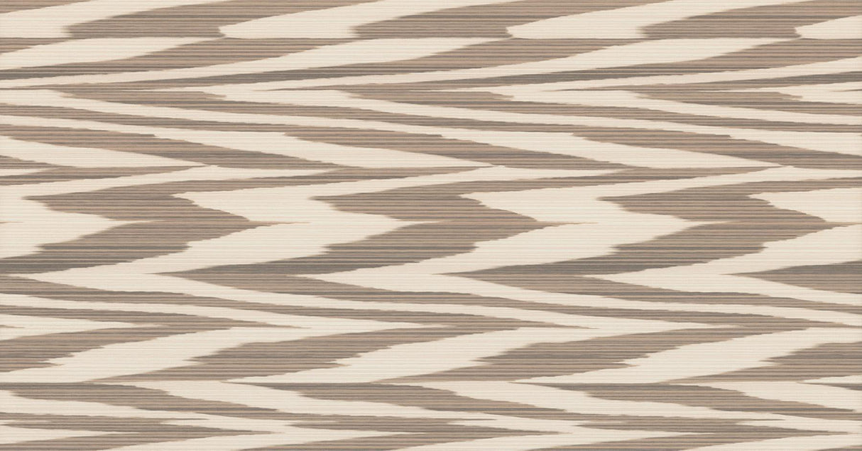 Missoni Flamed Zig Zag Brown/Cream Wallpaper