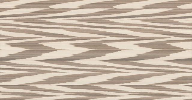 Missoni Flamed Zig Zag Brown/Cream Wallpaper