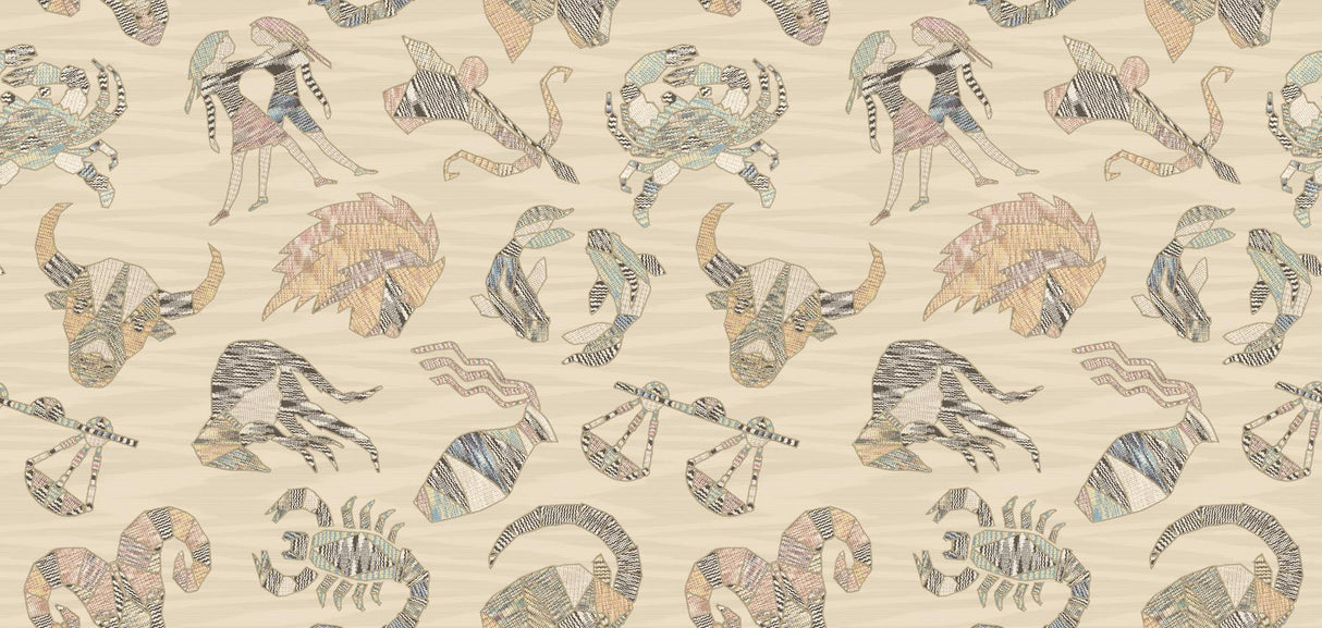 Missoni Constellations Cream Wallpaper