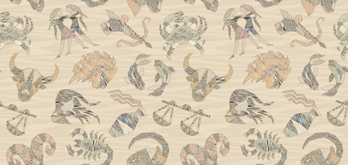 Missoni Constellations Cream Wallpaper