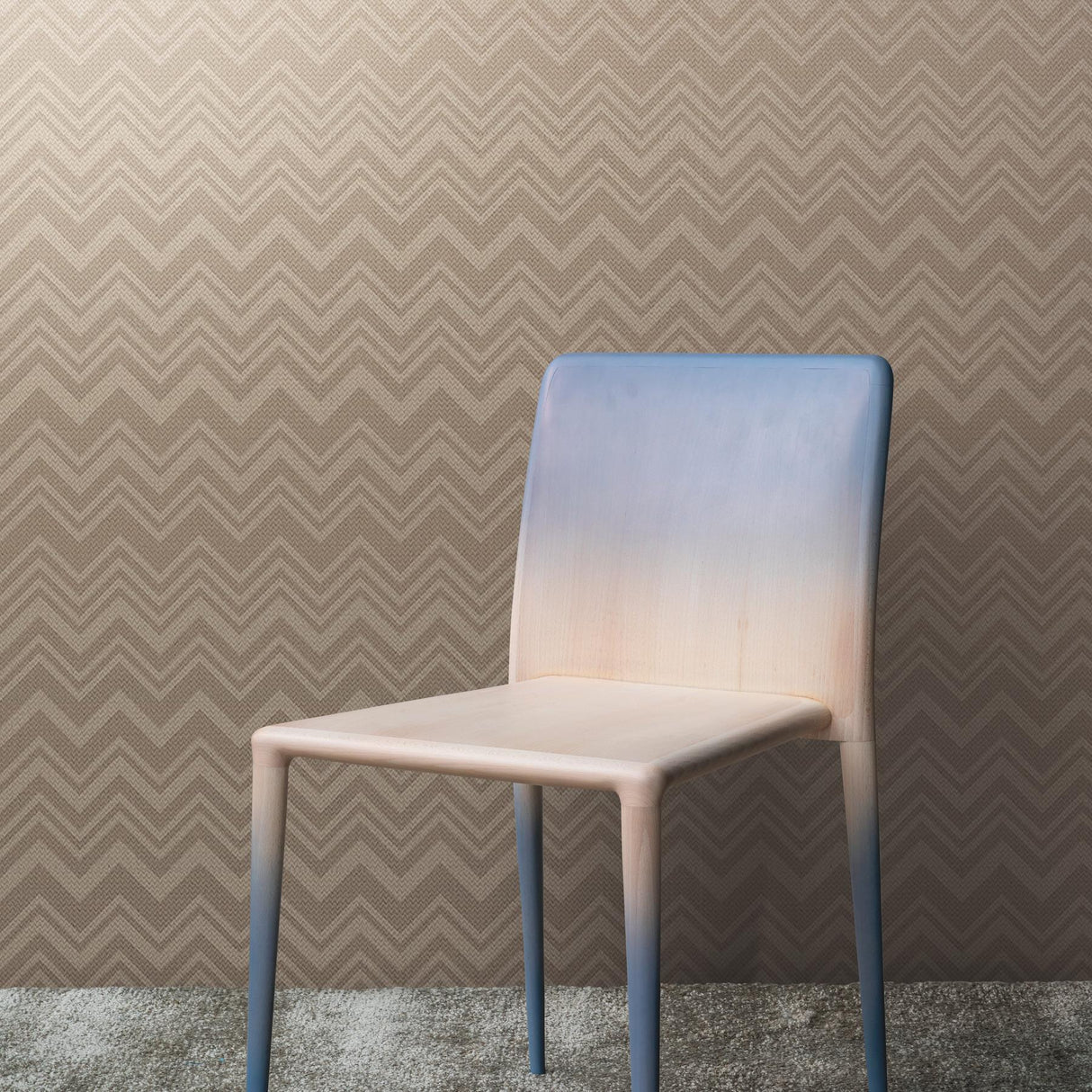 Missoni Iconic Shades Taupe Wallpaper