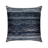Elaine Smith Textured Indigo Deep Blue 20"x20" Decorative Pillow
